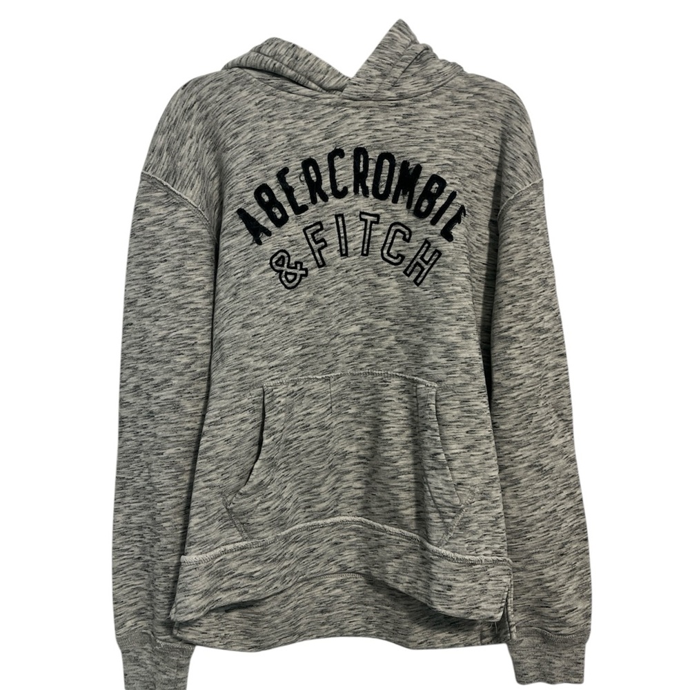 Abercrombie Kids Heather Gray Hoodie Sz 13/13 Cotton Blend